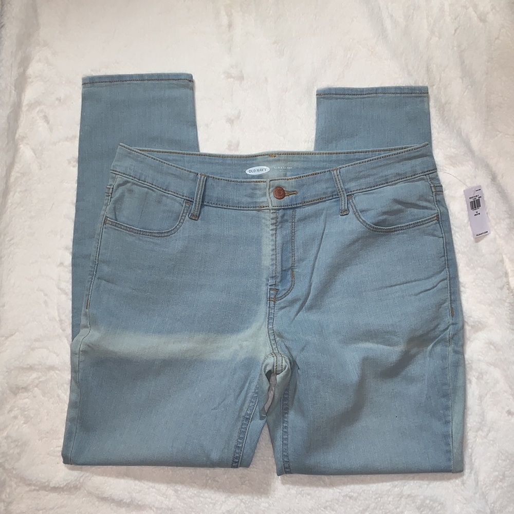 Old Navy Super Skinny Mid-Rise Jeans